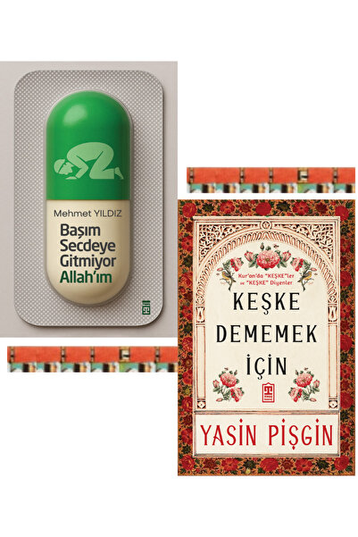 Timaş Yayınları Başım Secdeye Gitmiyor Allahım, Keşke Dememek İçin(2KİTAP)