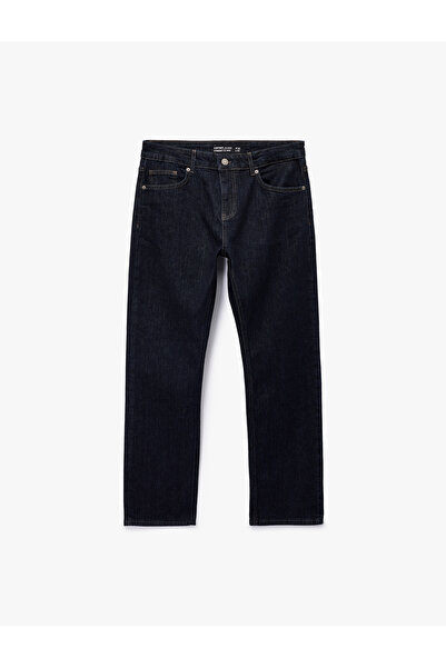 Koton Regular Waist Cotton Straight Fit Jean Pants - Mark Jean