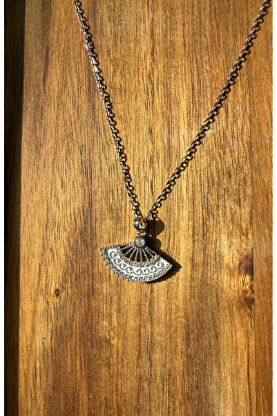 JOYANDSHINEJEWELRY Kararma Yapmayan YELPAZE KOLYE