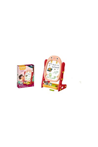 Toysea Double-Sided Magnetic Writing & Drawing Board with Adjustable Height Art Easel for Kids