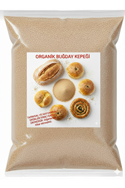 Tarımsal ve Hayvansal Ürünler Glutensiz Organik Buğday Kepeği Unu 3 Kğ + Hedi...