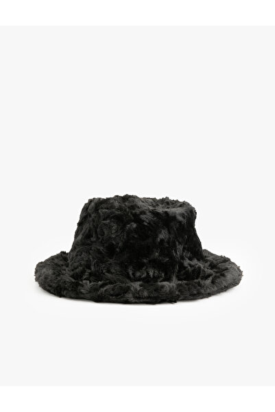 Koton Plush Bucket Hat