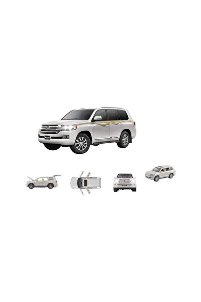 Toysea 1:24 Die-Cast Pullback SUV with Light, Sound, 6 Openable Doors & Realistic Alloy Body Model