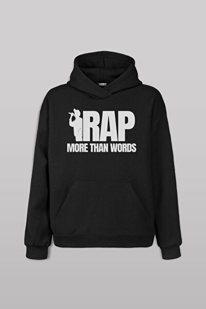 Kendim Seçtim Rap More Than Words Turkish Rap Hip Hop Eminem Tupac Printed Sweatshirt Unisex Hooded Hoodie
