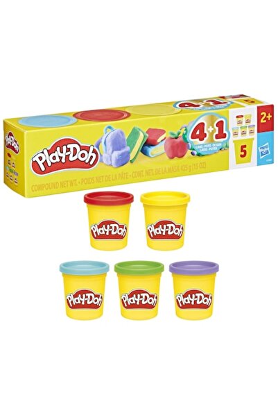 Hasbro Interactive Set de pastă de modelat Play-Doh 4+1, multicolor, 5x85g
