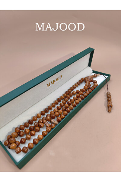 MAJOOD ٩٩ مسبحة كوكا على شكل برج/تسبيح/٨.٥ مم/للرجال والنساء/هدية رمضان مع علبة