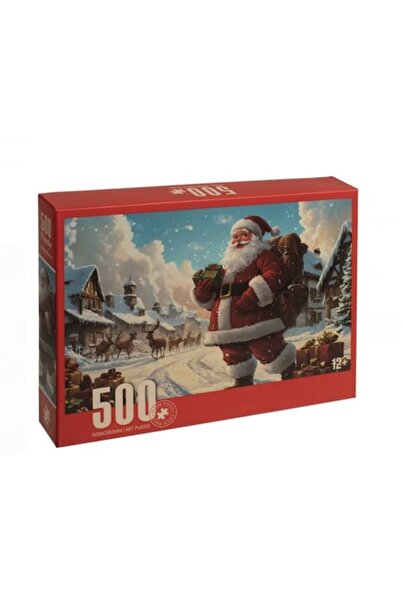 N2L Store Puzzle Moș Crăciun în orașul înzăpezit (500 de piese)