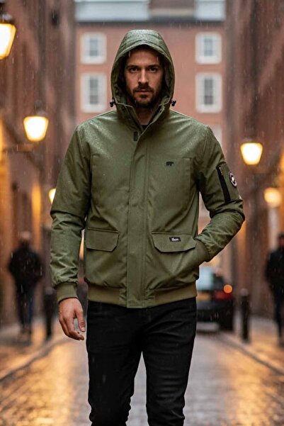 Bad Bear معطف كاكي للرجال