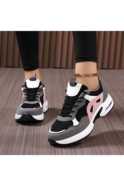 SOSENFER Bayan spor ayakkabıları, günlük nefes alacak kadın ayakkabıları,