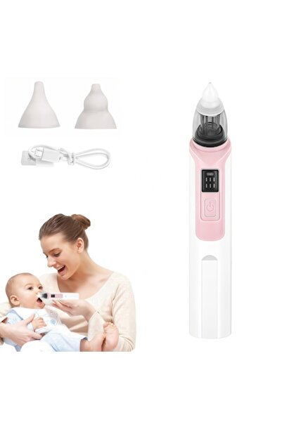 RorAem Aspirator nazal electric pentru bebeluși – 6 niveluri, 65 kPa, reîncăr...