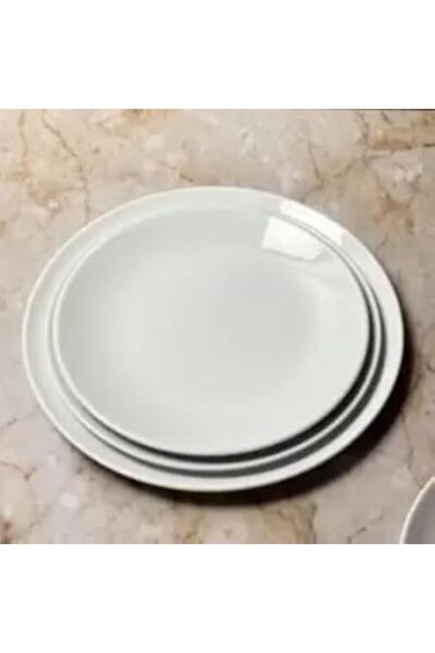 Xess Dynasty Melamine Italy Designed 13.5 Inch Pizza Plate- White