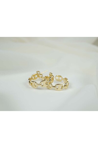 ATELİER TUĞBA Kp065 Connecting Ring Earrings