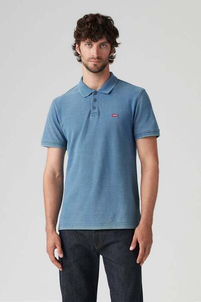 Levis Μπλε ανδρικό μπλουζάκι με λαιμόκοψη μοντέλο Κωδικός: (3588302710Blues)