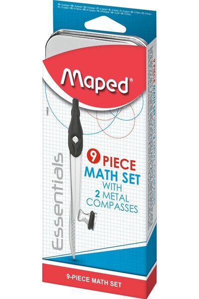 Maped MATH SET 9P ESSENTIALS