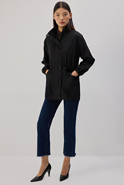 Touché Privé Stand Collar Zipper Jacket
