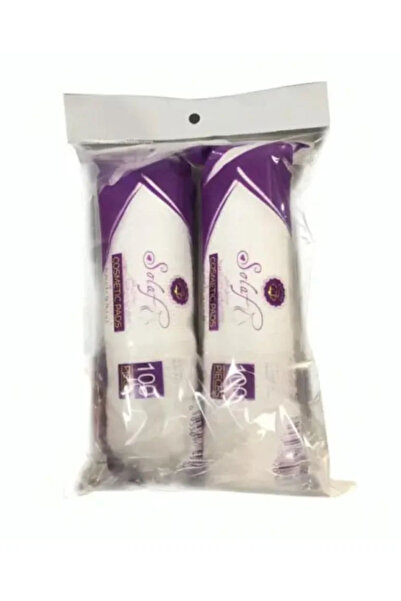 Solav مناديل قطن لإزالة المكياج فائق النعومة من قطن 100 قطعه