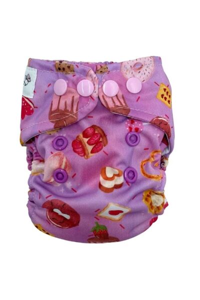 Pupus diaper cover 3-7kg, 9x26cm, multicolor
