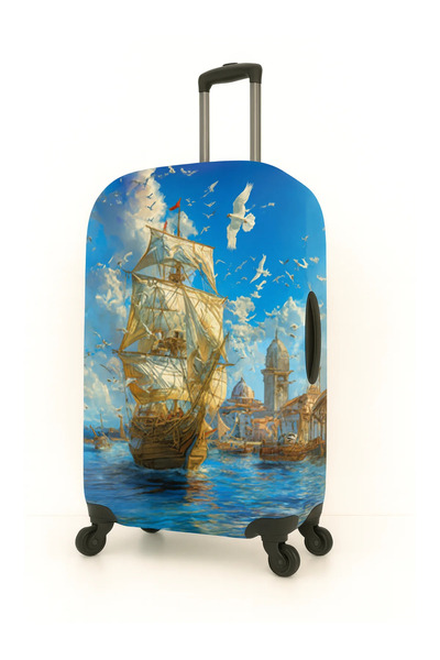 Trink Çanta Husă pentru valiză din material textil și husă pentru valiză (116...