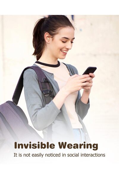 Generic Ultra Mini 2-Pack Bluetooth Earbuds, Mini Sleep in-Ear Earbuds for All Type Ears, Invisible Sho