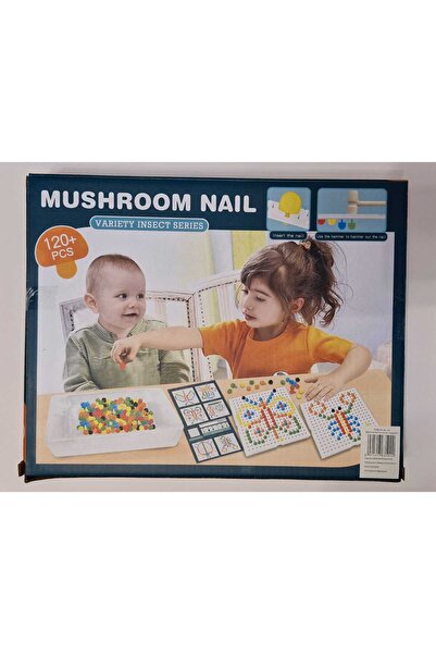 Mushroom Set of 6 interactive mosaic tablets 120 pcs