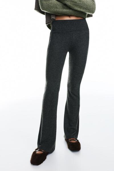 Pull & Bear Soft touch flared trousers