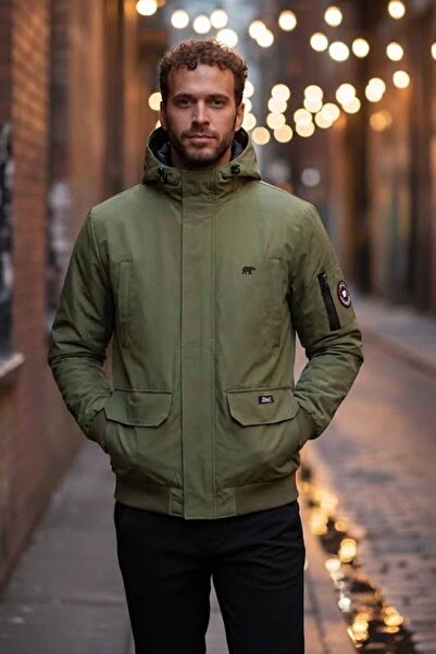 Bad Bear Sweat Bomber Erkek Mont Haki