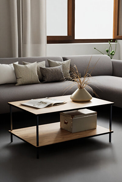 KODIGU 90x60 Orta Sehpa - Orta Sehpa- 60cm x 90cm x 42cm Orta Sehpa- Çevir Ku...