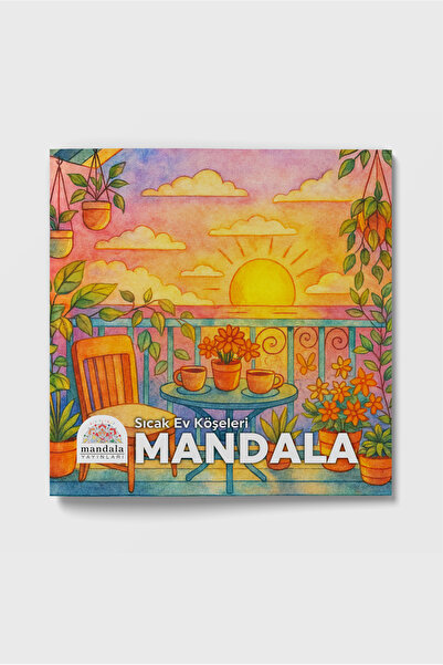 Art Terapi Mandala Yayınları CEP BOY MANDALA BÜYÜKLER İÇİN BOYAMA KİTABI