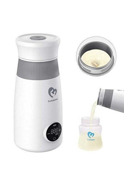 Bella Baby جهاز تسخين الحليب المحمول من بيلا بيبي، جهاز تسخين زجاجات لاسلكي ل...