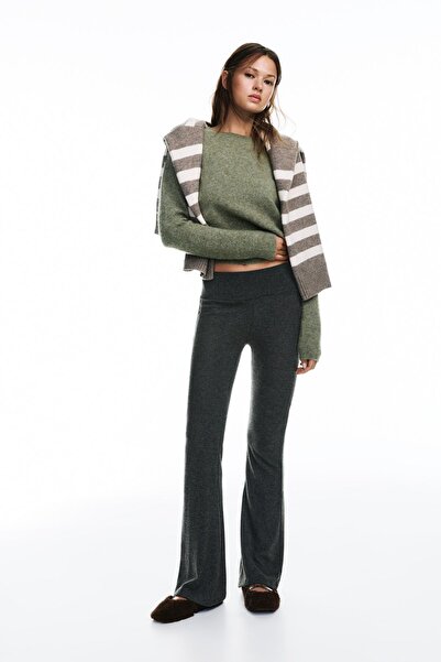 Pull & Bear Soft touch flared trousers