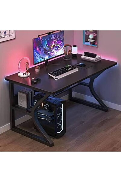 NKX Simple Modern Computer and Gaming Desk for Home, Office, Bedroom and Stud...