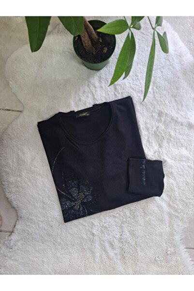 ARPATİ marka fitilli taş detaylı bluz