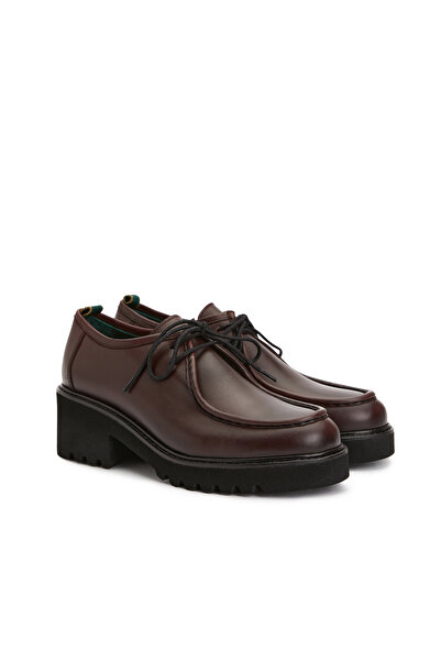 George Hogg Vişne Kadın Deri Ayakkabı