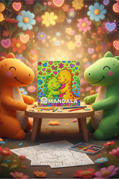 Art Terapi Mandala Yayınları MANDALA ÇOCUKLAR İÇİN BOYAMA KİTABI