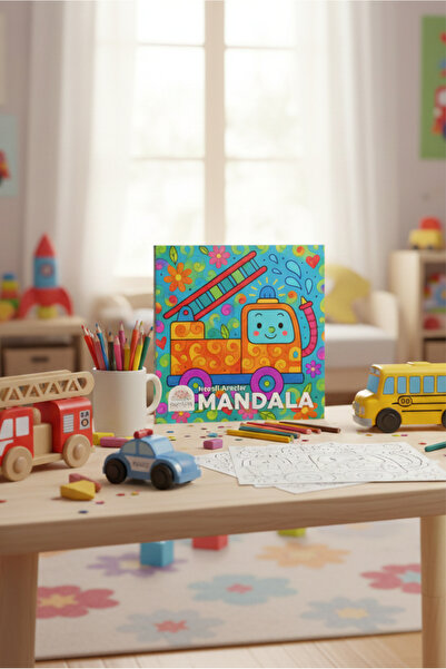 Art Terapi Mandala Yayınları MANDALA ÇOCUKLAR İÇİN BOYAMA KİTABI