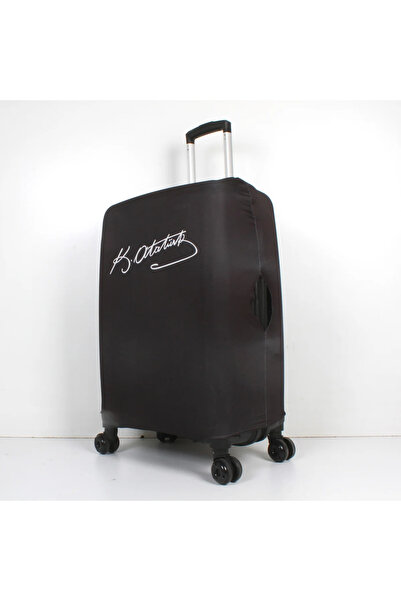 Trink Çanta غطاء حقيبة من القماش وغطاء للحقائب (60-توقيع أتاتورك) كابين