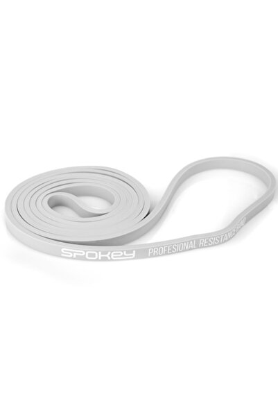 Spokey Bandă de rezistență POWER II, super ușoară, 208 x 1 x 0,45 cm, gri