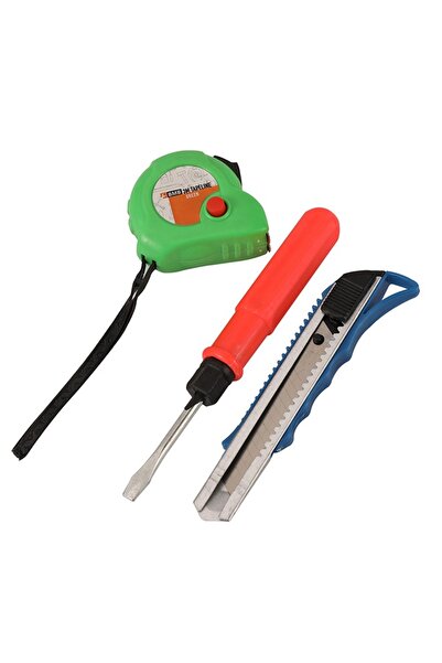 Lawazim BMB Tool Set 3pcs with 3m Tape - Screwdriver Multi Tool Kit