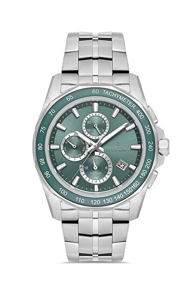 JACK LORANCE Jls04269M.03 Green & Silver Steel Men's Wristwatch