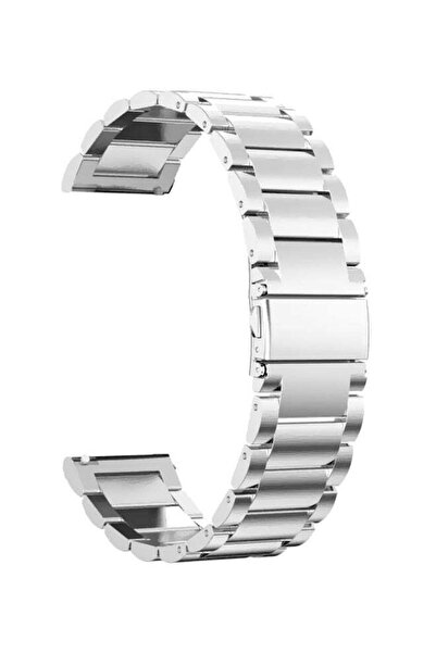 Liger Replacement Strap for Huawei B5 Watch 18mm - Silver