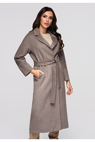 Larica by Ombre Women's Coat LARICA OW-COLC-0109 v1 - Beige