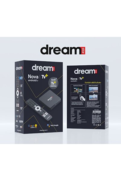 Saatistan Yüksek Kaliteli 4K Android TV Box, Akıllı TV Deneyimi İçin Mükemmel...