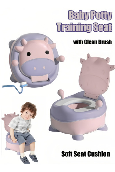 Generic Baby Potty Seat Potty Training Seat Toilet with Splash Guard Kids Potty Chair with Drawer Urinal