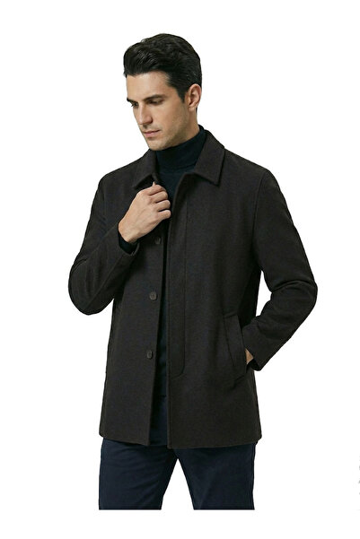 dcn giyim 1985 Men's Oversized Cashmere Coat-3686