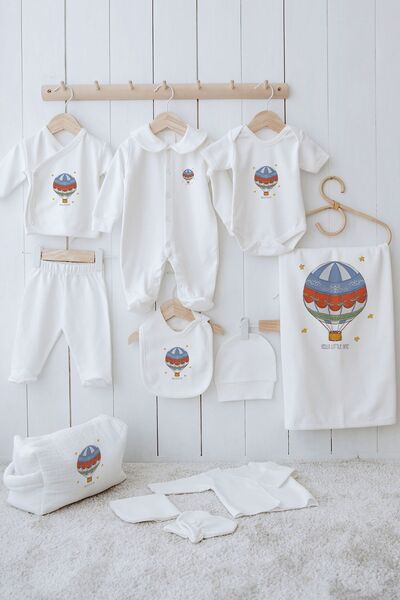 Tuğba Kuğu Organik 11'li Hastane Çıkışı - Zezig x Royal Series - Blue