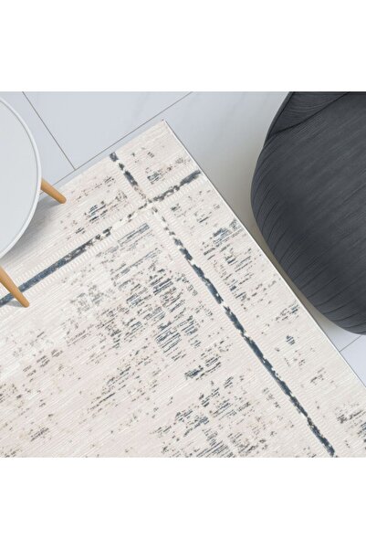 Danube Home Urbana Contemporary Rug Area Rug Floor Covering 240x340cm-White Blue 231200400494