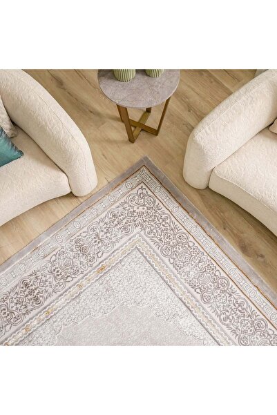 Danube Home Galeria Lux Classic Rug Area Rug Floor Covering 200x300cm-Beige White 231300472309