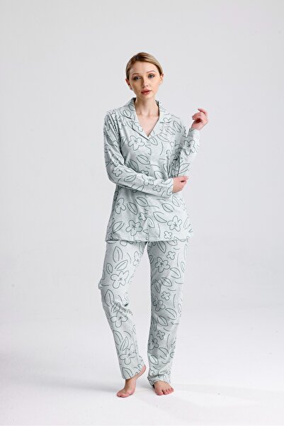 Yeni İnci İç Giyim ΒΑΜΒΑΚΙΝΟ ΣΕΤ ΠΙΤΖΑΜΑΣ 5008
