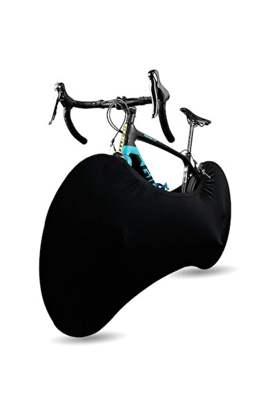 OEM WEISGJA Bicycle Cover, Black Elastic Polyester, for 24-26 inch Wheels, 150x60x70 cm