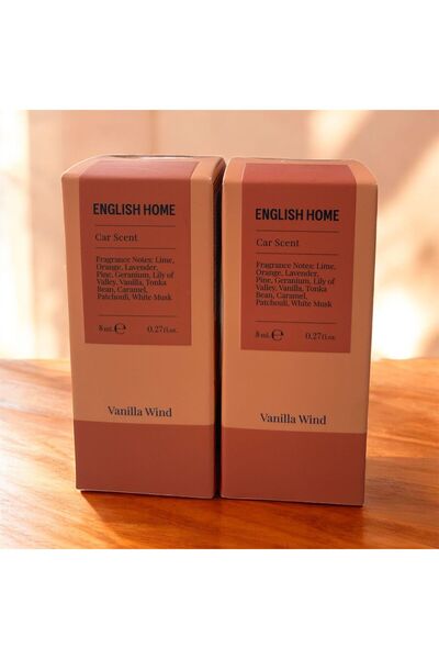English Home Vanilla Wind Oto Kokusu 8 Ml Turuncu-2 Adet